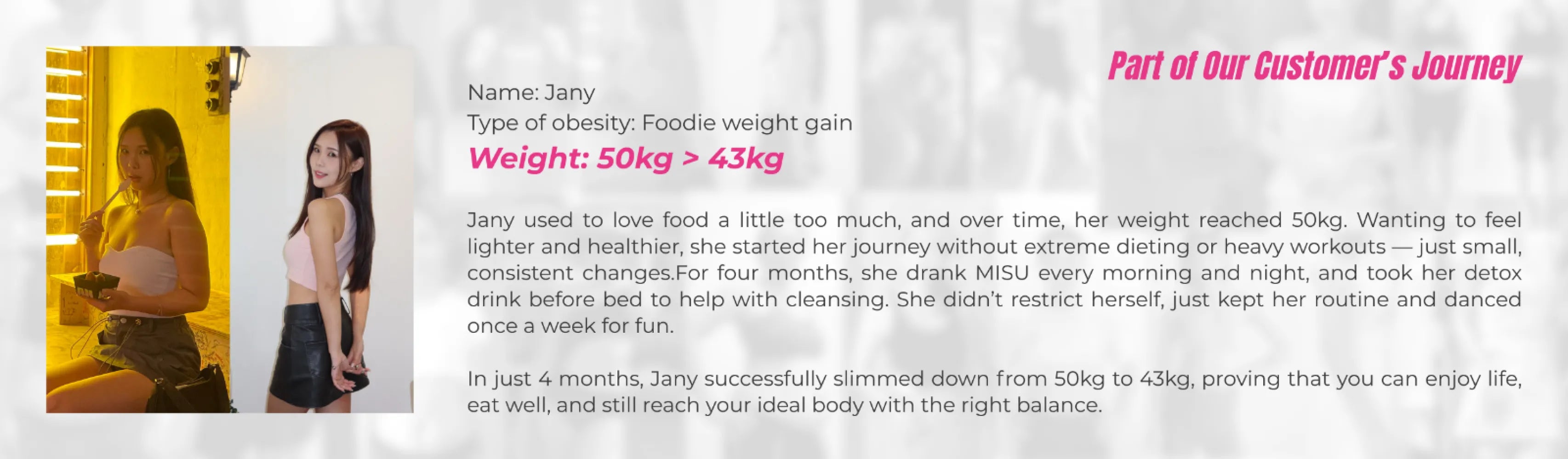 Misu N+ (Meal Replacement) 20sachet./box