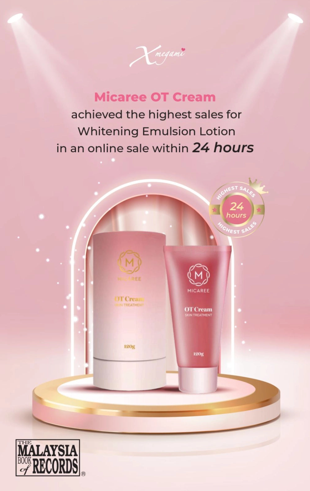 Micaree OT Cream 養白霜 120g/ tube.