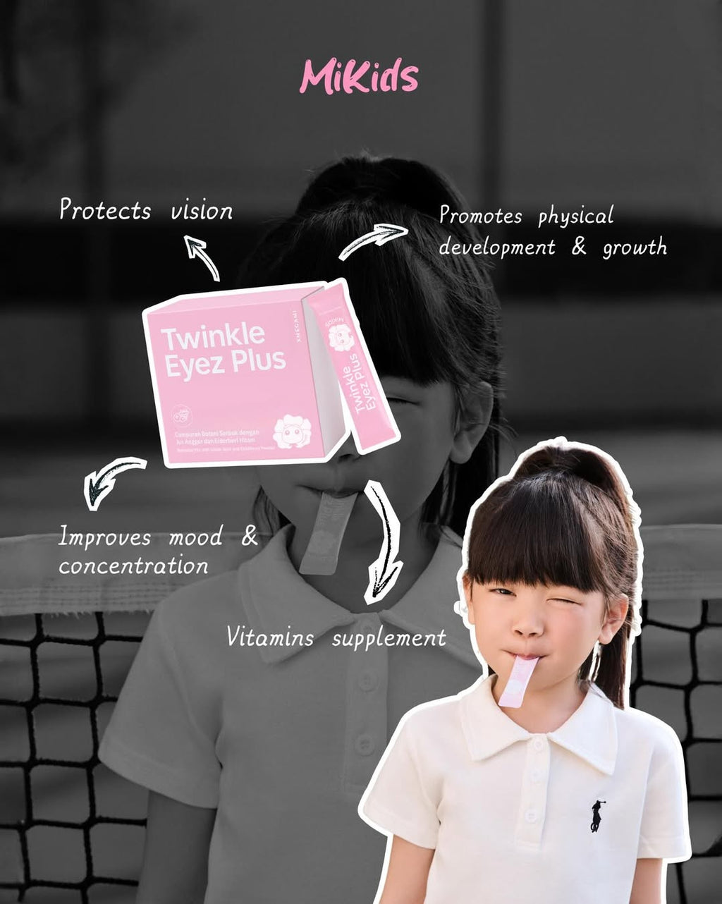 MiKids Twinkle Eyez Plus 護眼粉 Powder 2g/ 1 sachet