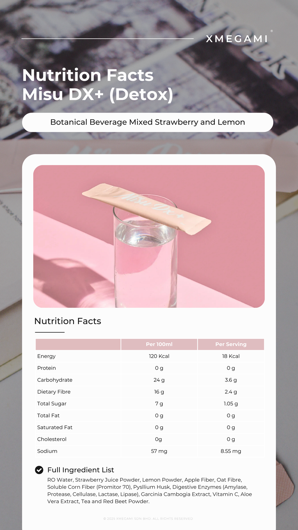 Misu Dx+ (Detox) 排毒 20sachet./box