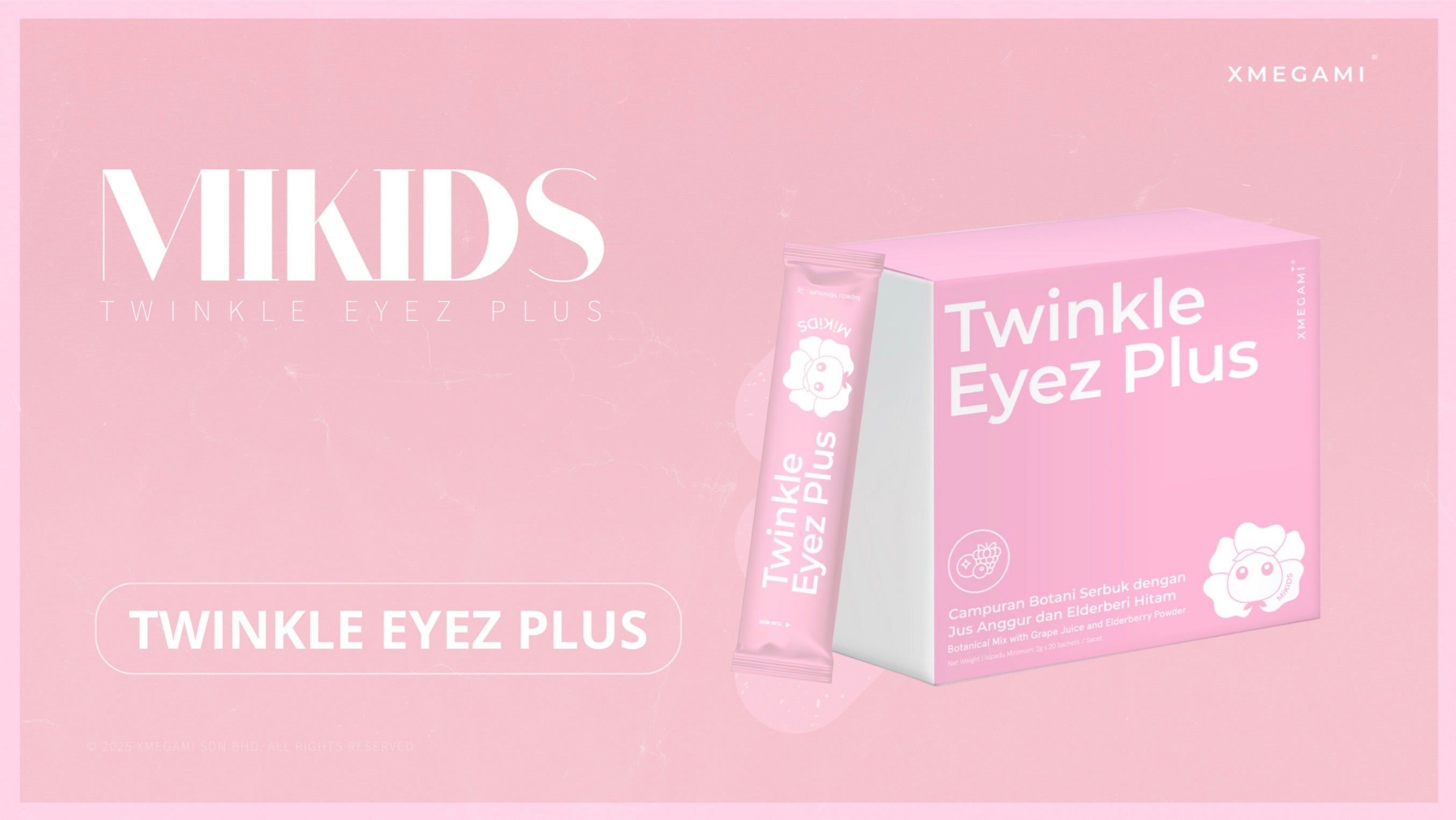 MiKids Twinkle Eyez Plus 護眼粉 Powder 2g/ 1 sachet