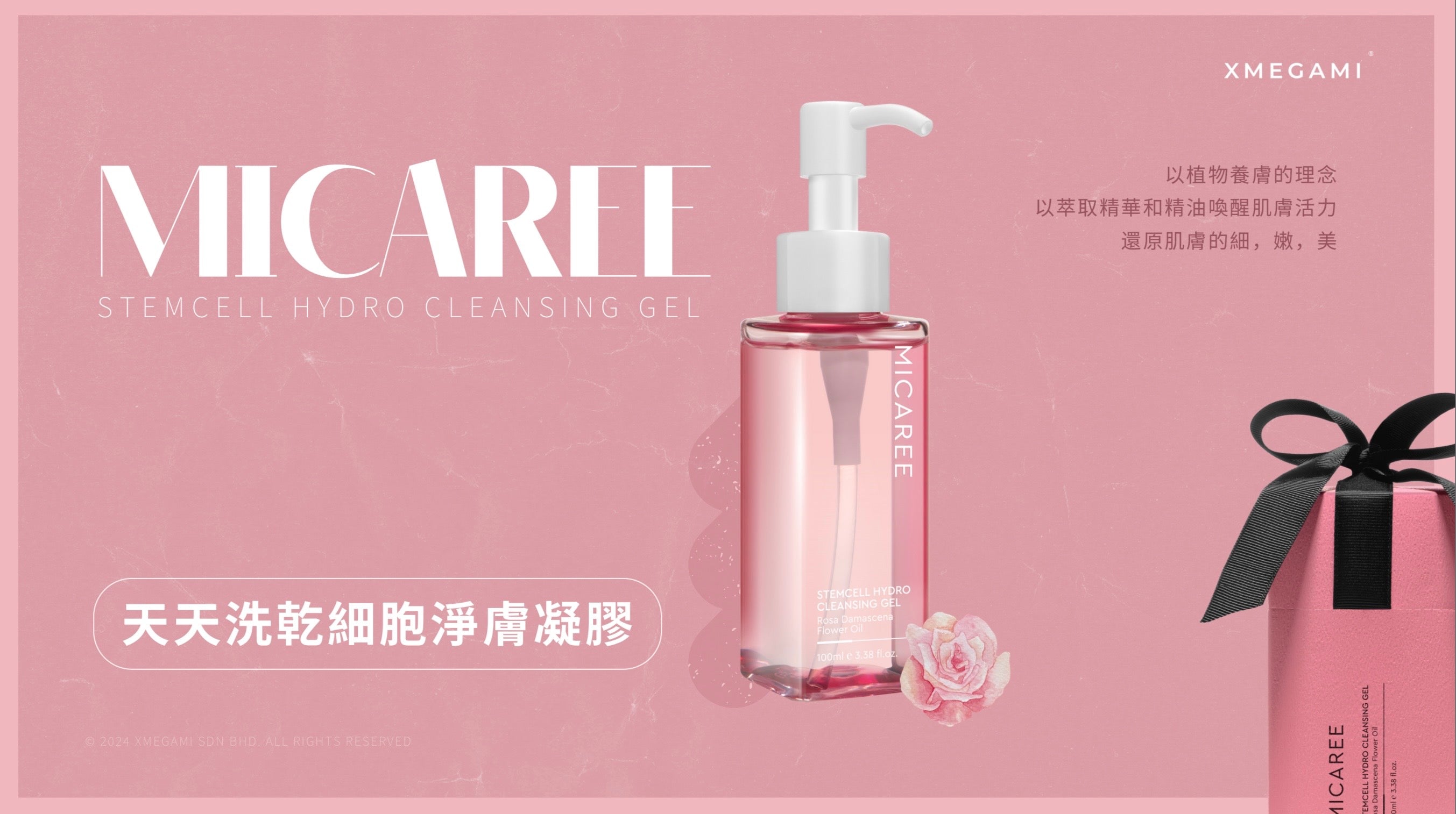 Micaree 幹細胞水潤潔面凝膠 100ml e 3.38 fl.oz.