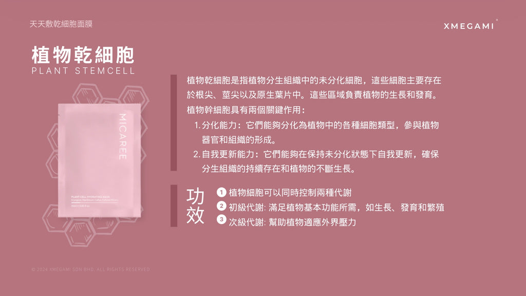 Micaree 植物細胞保濕面膜 25ml e 0.85 fl.oz. (5pcs)