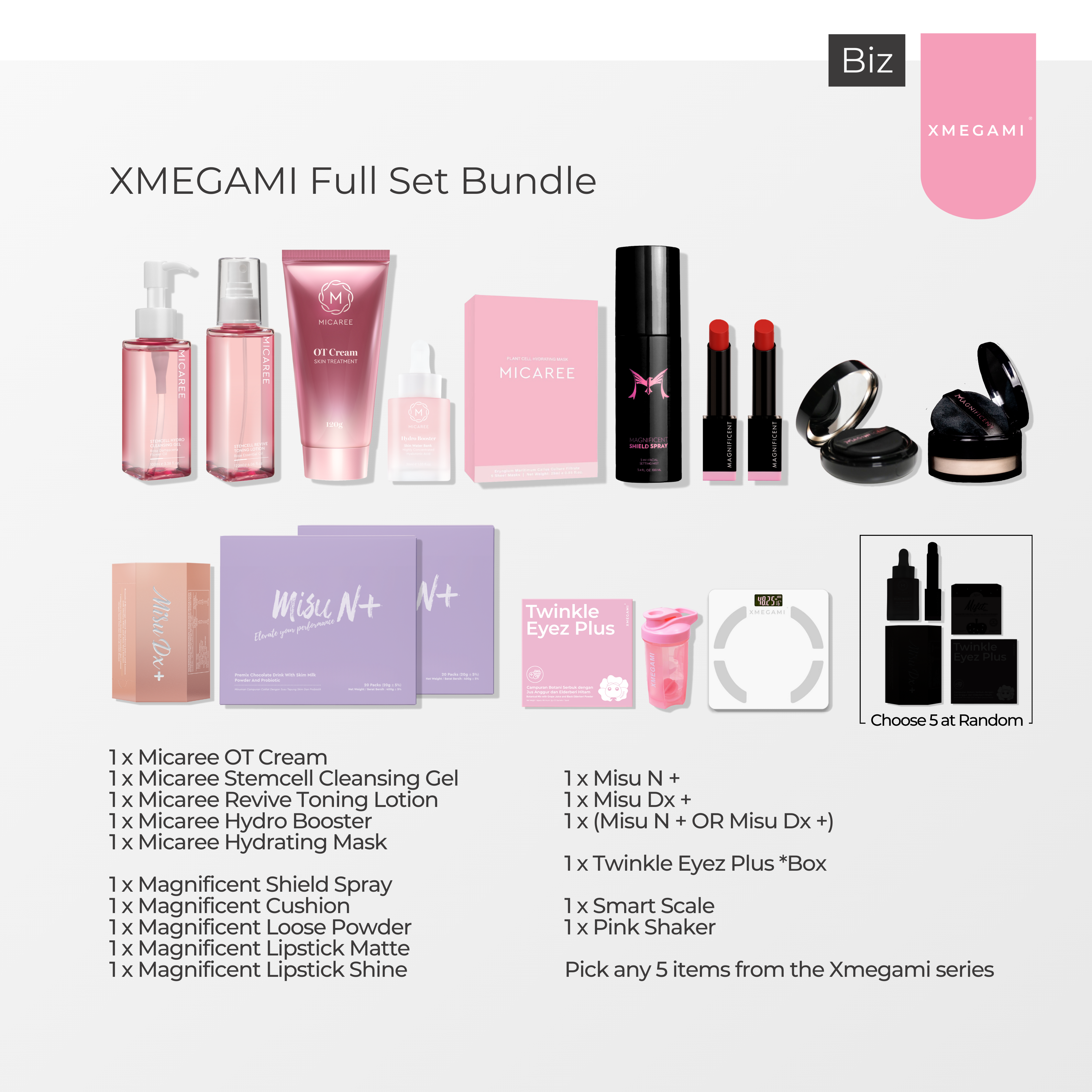Full Set Xmegami Bundle