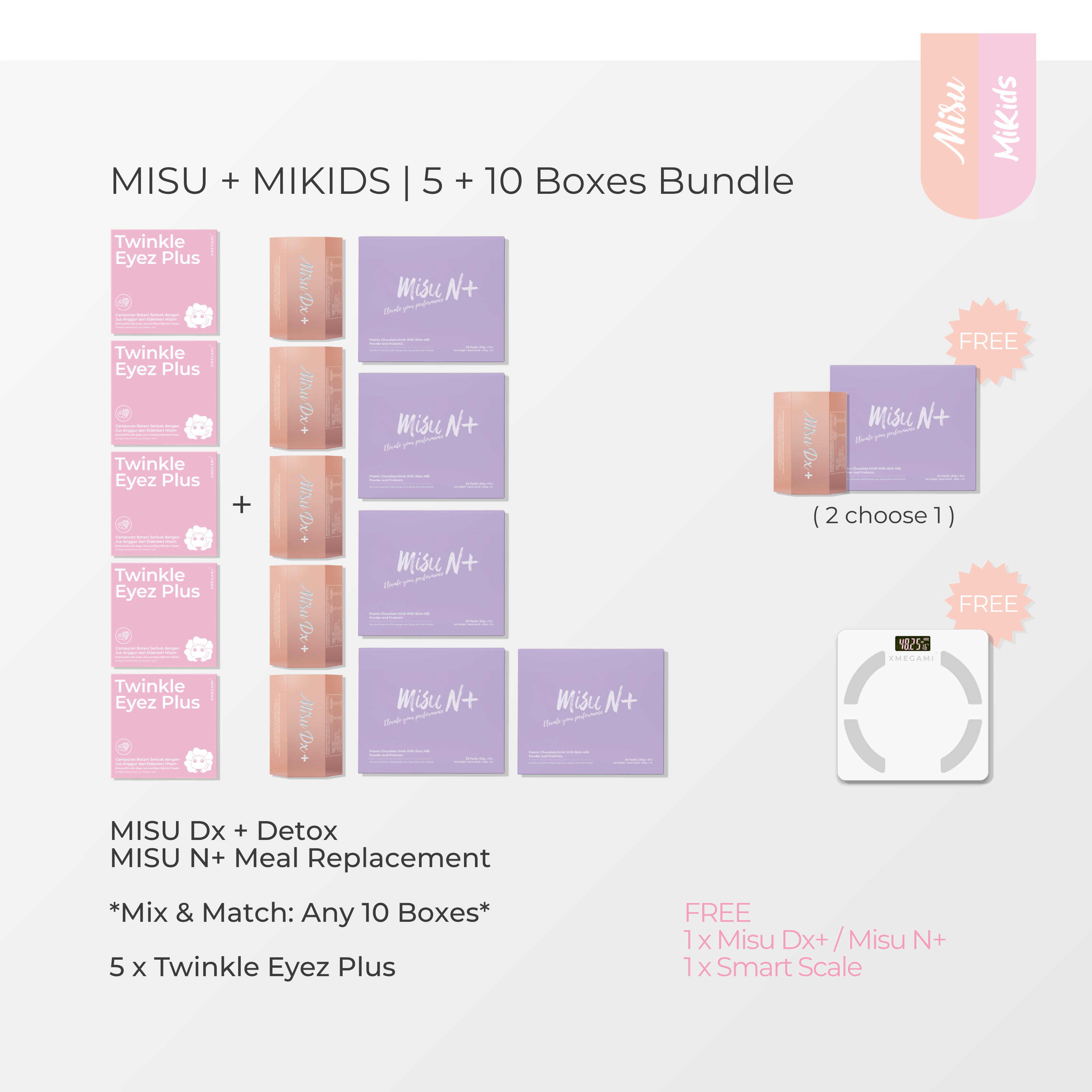 Mikids + Misu 5 + 10 Bundle