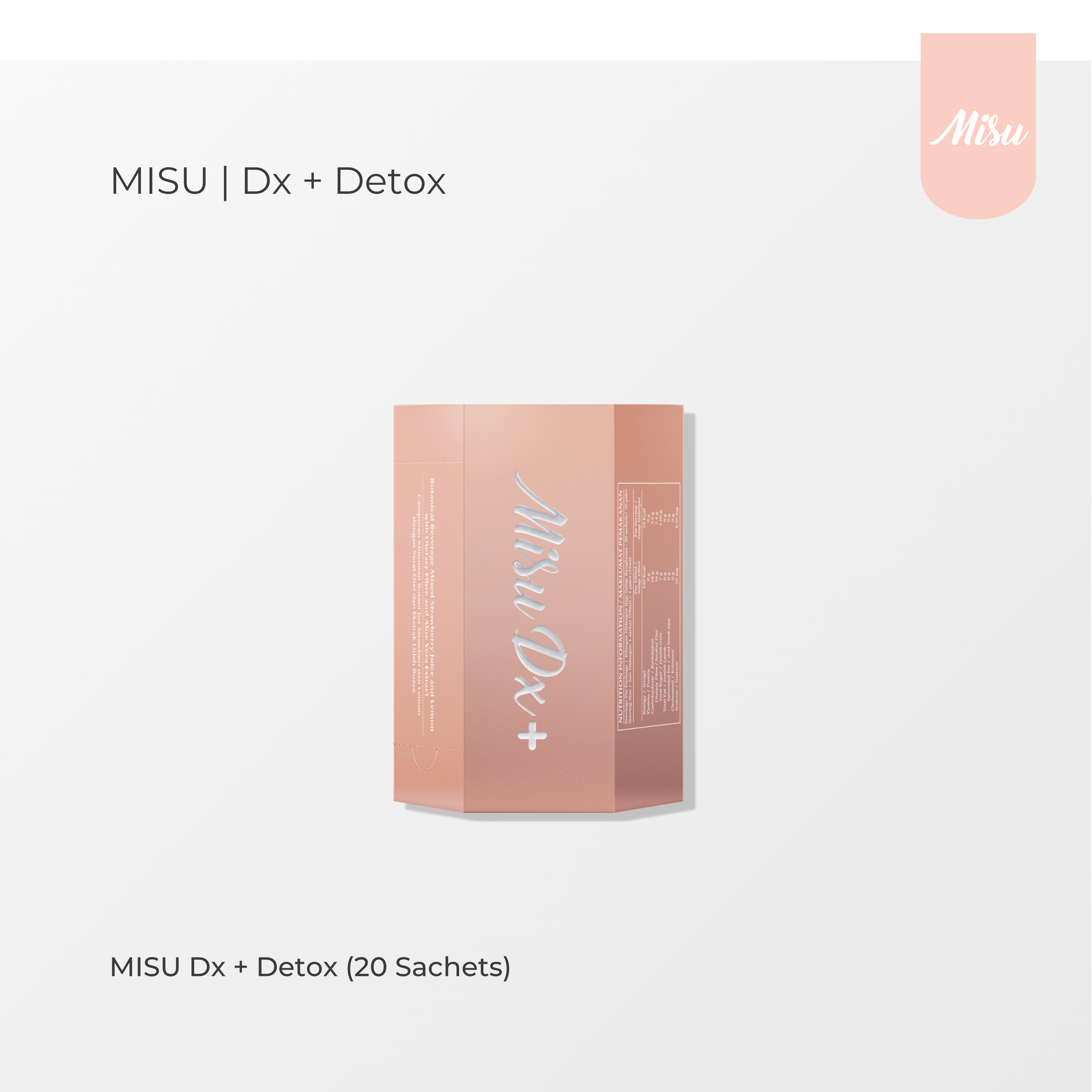 Misu Dx+ (Detox) 排毒 20sachet./box
